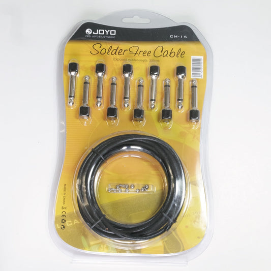 JOYO/CM-15 Solder-free Cable Kit (ニッパー・ドライバー付属)