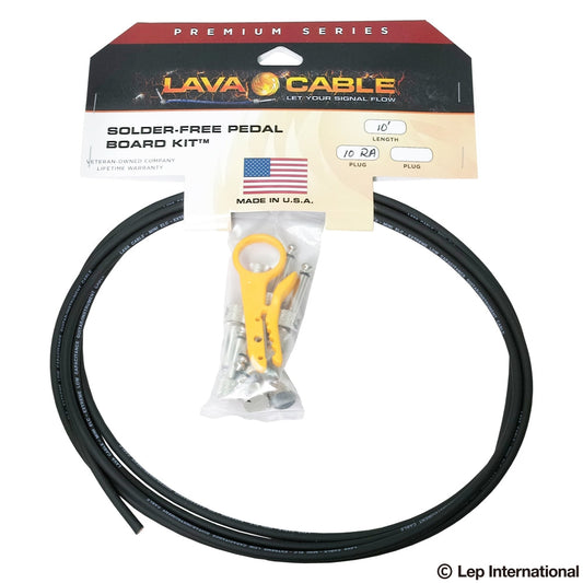 Lava Cable/Solder-Free Kit (L字型プラグ×10)