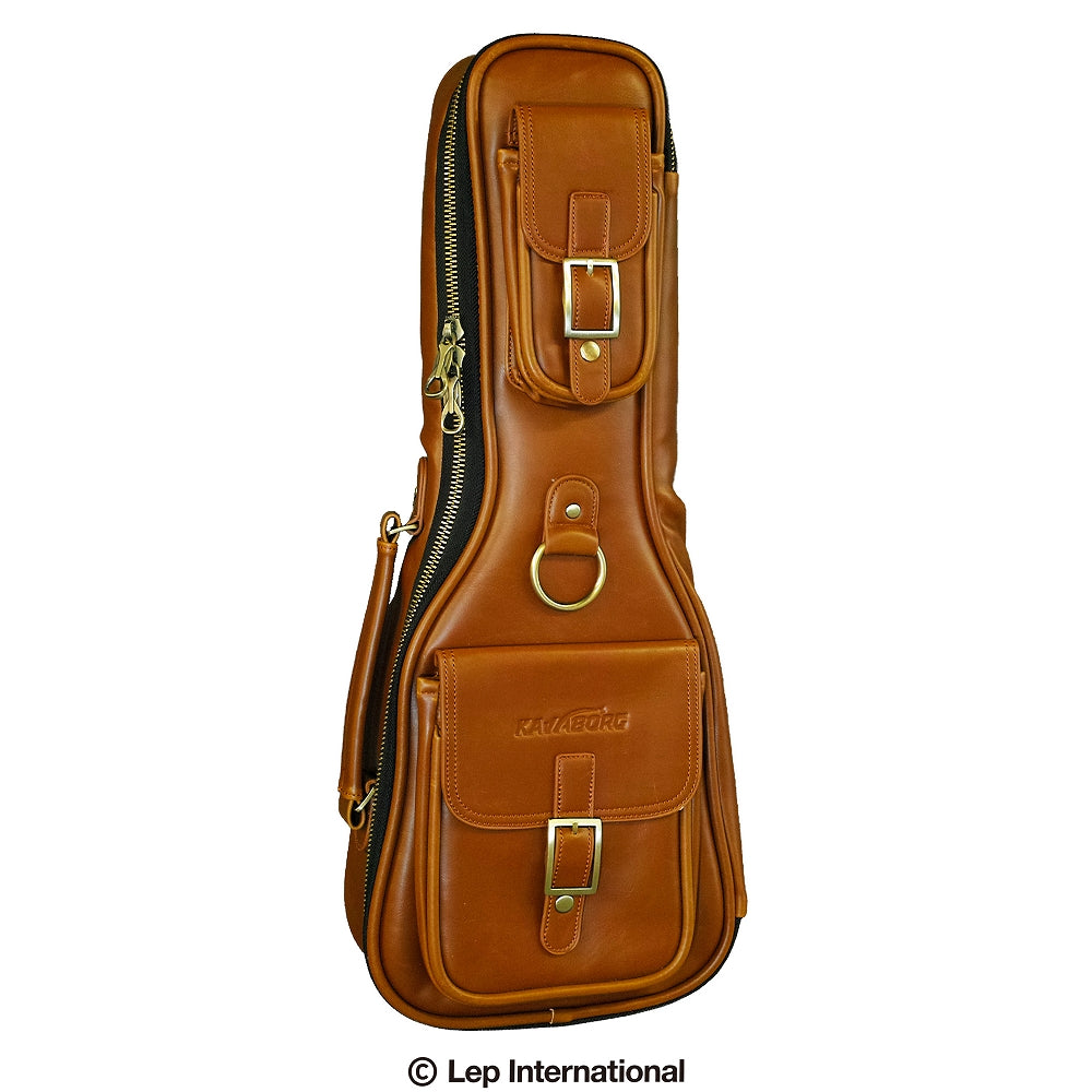 Kavaborg / Leather Ukulele bag UKLL-200 21inch 21インチコンサートサイズ対応ソフトケース